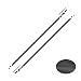 TAYDMEO 2 pièces Autocollants de Treillis de Jupe latérale de Porte de Voiture, pour Renault Megane 2 3 4 RS Grandtourer GT, Accessoires de décoration de carrosserie