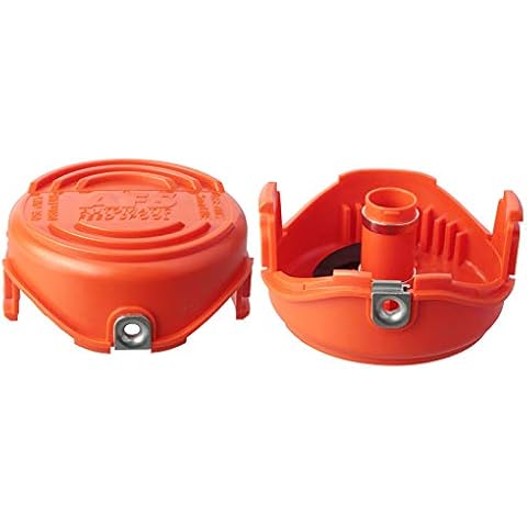 THTEN SF-080 Trimmer Spools Cap Covers Compatible with Black Decker GH3000 LST540 Weed Eater with 90583594 Cap Covers Parts Auto-Feed Single Line (2 Pack) Cover