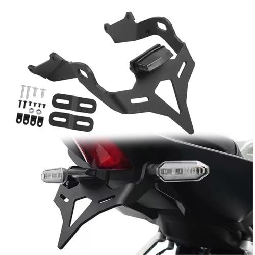 Support de plaque moto Honda CB650R idéal pour sorties dynamiques