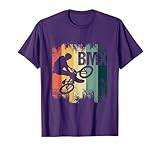Retro BMX Bicycle Stunt Cycling BMX Cyclist Bicyclist Biker T-Shirt