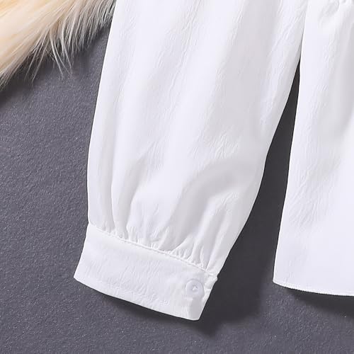 Image of Girls' 2 piece outfit Butterfly Off-shoulder spaghetti Trim Top and Pants set 7-13 Years