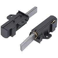 Kenekos - 2 Motorkohlen für Waschmaschine Waschtrockner mit Sole - Kohlebürsten als Alternative für AEG Lavamat 400602015-2, Whirlpool 481281719419, Quelle 02333540 Privileg inkl. Halterung.