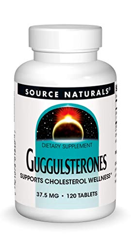 Source Naturals Guggulsterones 37.5 Mg Supports Cholesterol Wellness - 120 Tablets #TOP12