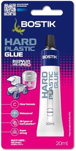 Bostik Hard Plastic Clear Adhesive 20ml BST80214