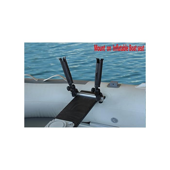 Buy Brocraft Inflatable Boat/Canoe Rod Holder with Aluminum Track