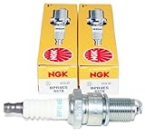 2 Pack NGK Spark Plug NGK BPR4ES Kawasaki 6578 Toro: 92070-7004 Arien (9873)
