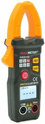 Digital Clamp Meter Mini Multimeter Handheld Current Resistance Frequency NCV Tester, 6000 Counts