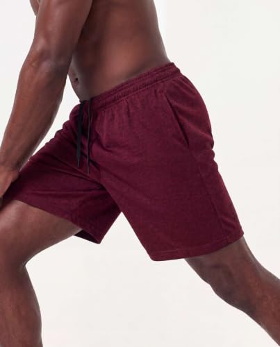 Image of 5 Pack Men's Mesh Shorts 9 inch Long Athletic Running Workout Gym Basketball | Elastic Drawstring Waistband, Casual, Lounge, Outdoor Shorts with Pockets, Moisture Wicking, Cooling, Quick Dry, Activewear