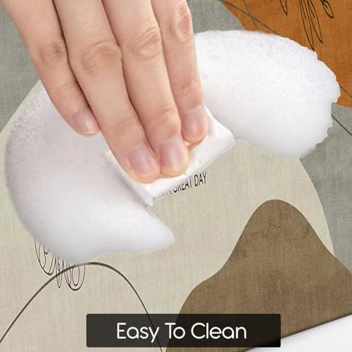 Image of Glaceon Farmhouse Kitchen Mats for Floor 2 Piece Set Kitchen Rugs and Mats Non Skid Comfort Kitchen Standing Mat for Bedroom Laundry Room (ASM13)