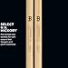 Meinl Stick & Brush Drumsticks, Standard 5A-American Hickory with Acorn Shape Wood Tip-Made in Germany (SB101)