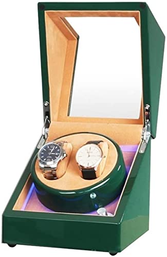 Remontoir montre automatique YZCIS double boîtier montre rotatif vert piano et gris homme