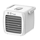 NIBISO Elektrischer Ventilator USB-Lüfter Tragbarer Luftkühler Mini-USB-Lüfter Verdunstungsspray Luftbefeuchter Luftreiniger Schreibtisch Co (Sommerventilator)