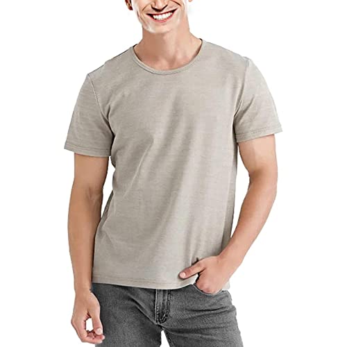 Orogoo Camiseta antiradiación EMF de tela plateada con protección contra radiaciones, traje de protección 5G WiFi EMF para el hogar Cover