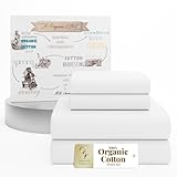 Organic Cotton Percale King Sheet Set