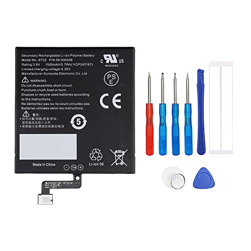 SWARK New Rechargeable Battery Compatible with ST22 MC-266767 58-000271 58-000246 with Tools