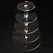 5 Tier Round Acrylic Cupcake Pole Stand (MPR9027)