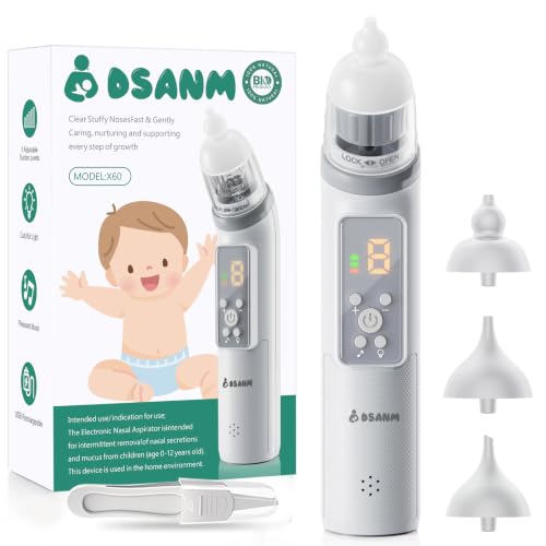 DSANM Electric Nasal Aspirator for Baby: 5-Level Suction - image 1