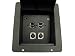 ProCraft Pro Audio Recessed Pocket Floor Box.1 AC Duplex 2 Channel Any Config