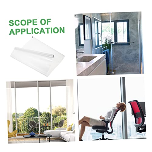 PRETYZOOM película para ventana opaca adhesiva 1 rollo miniatura 5