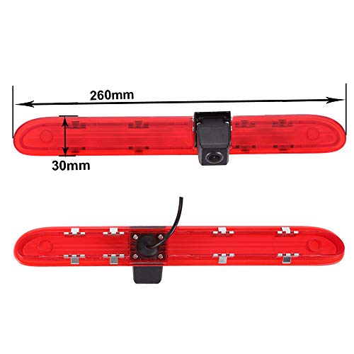 Rear View Camera Kit 4.3 inch Rearview Mirror Monitor + Car HD waterproof 3rd Brake Light Reverse Camera for Citroen Dispatch/Toyota Proace/Peugeot Expert Traveller van 3 transporter 2016 - Image 4