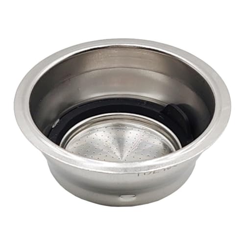 Tidevib Cesta de filtro desmontable de acero inoxidable para máquinas espresso de 51 mm, compatible con modelos EC331/EC680/EC685/EC695