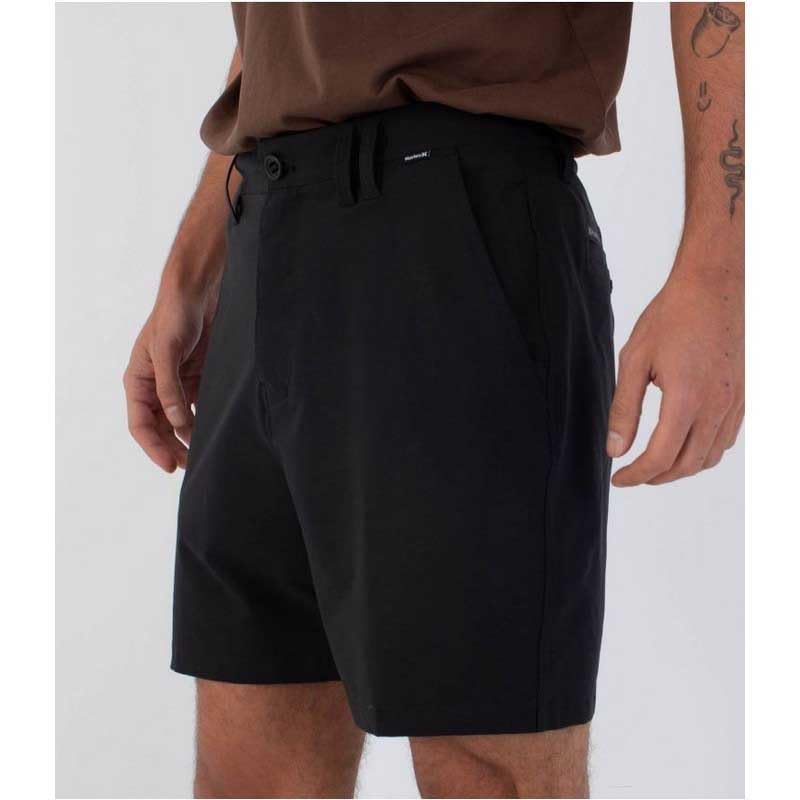 Short de plage Hurley Phantom noir pour les vacances d'été - 3