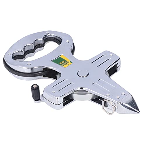 Cinta métrica de acero inoxidable 30 m portátil miniatura 4