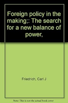 Unknown Binding Foreign policy in the making;: The search for a new balance of power, Book