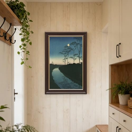Toile de maître Dusk by Koho Shoda estampe encadrée haut de gamme