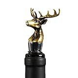Deer Antler Wine Bottle Stopper for Bar Bartender Men and Women,Thanksgiving,Hallowmas,Christmas