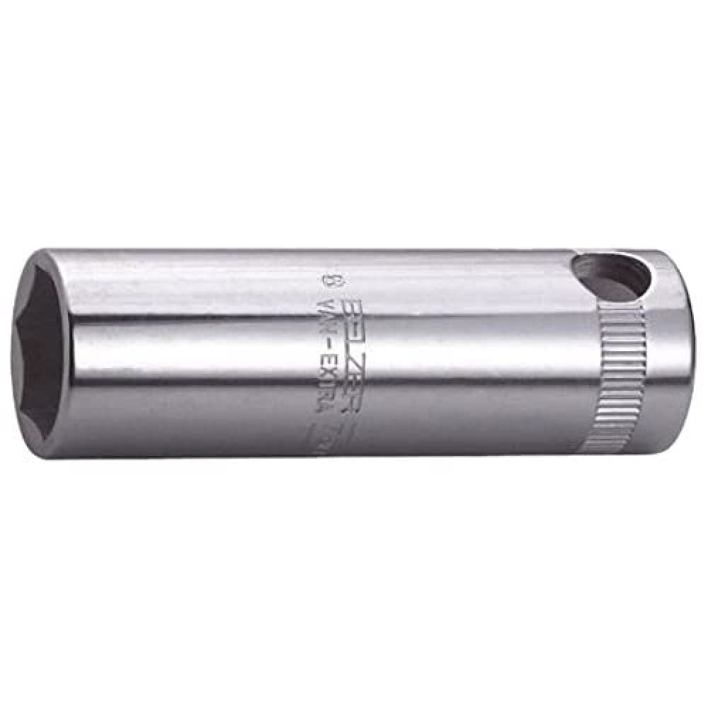 Bahco 7805SM-21 Hex Deep Length Socket, Silver, 1/2-Inch, 21 mm