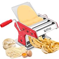 Amazon | Poafamx パスタマシン 手動 3カッター 2/4.5mm/8mm 6段階