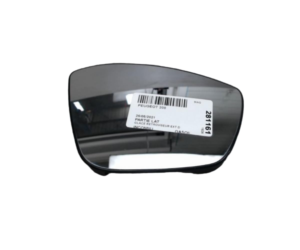Glace Retroviseur Ext D pour PEUGEOT 208 - Réf Oe : 9839237780 - Occasion