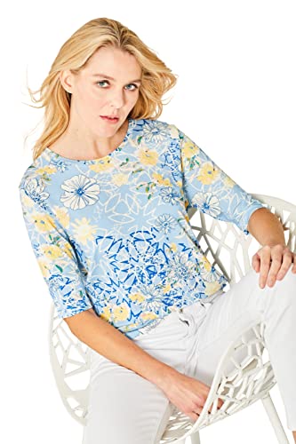Preisvergleich Produktbild hajo Polo & Sportswear Damen Stylisches Shirt Rundhals Halbarm