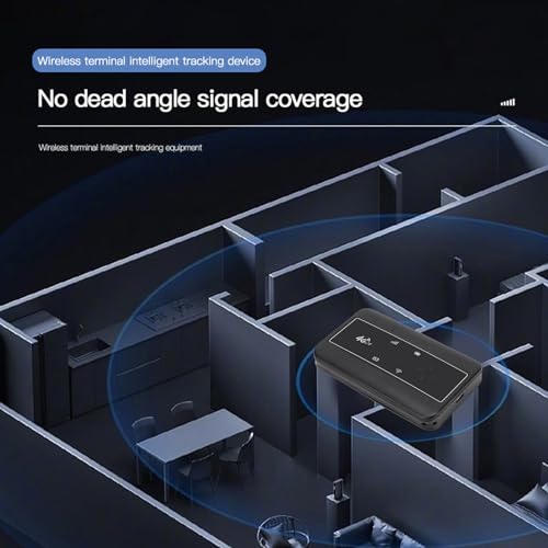 Image of 4G Mobile Hotspot Device, High Speed Portable Travel Router with SIM Card Slot, WiFi for Phone Laptop Tablet Up to 10 Devices