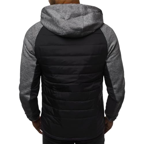 Hoodies for Men Fall 2025 Trendy Oversized Cardigan Long Sleeve Jackets Hooded Lightweight Sweatshirt with Pockets2
