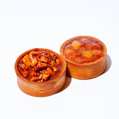 国産大豆タルトいとおかしき 長野県産ラズベリー(ショコラ/フロマージュ セット) (【2個セット】くるみとナガノパープルと大豆のキャラメルタルト・りんごのタルトタタン)