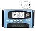 Produktbild 40/50/60/100A MPPT Solarladeregler, 12V 24V USB Solarpanel Batterieregler Intelligenter Batterieregler mit LCD Display (100A)