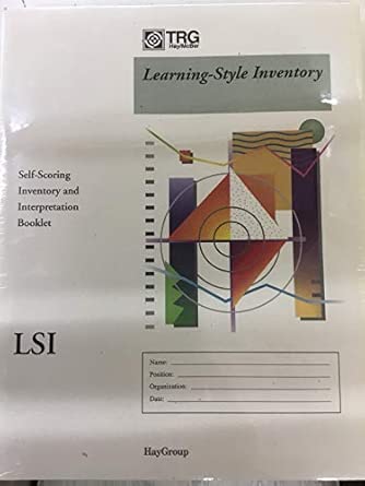 Learning Style Inventory : Version 3/10 Prepack: David Colb ...