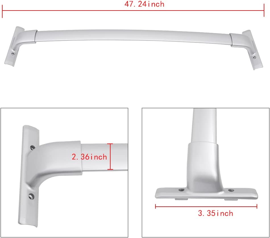 SCITOO Roof Rack crossbars Fit for Nissan Murano 2015-2020,Cargo Carrier Kayak Rooftop Luggage Crossbar