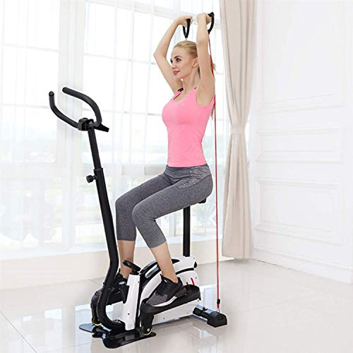 Image of Workout Machine for Home Use Stepper with Handle Workout Fitness Machine Pulling Rope Sport Exercise