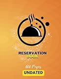 Table Reservation Book for Restaurant 500 pages: Undated table reservation journal for restaurant, hotel, cafeteria