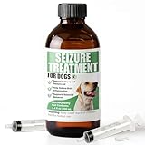 Seizure Support Liquid for Dogs & Cats 100 mL | Natural Epilepsy Supplement | Helps Reduce Frequency & Intensity of Seizures | Easy to Give with 3 ml Dropper