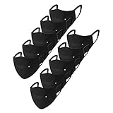 【PERFEKTES DESIGN】 Im Gegensatz zu zuvor entworfenen mundschutz.implementiert unsere staubschutz mundschutz das Design und verhindert, dass die Verschmutzungs abrutscht.