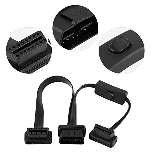 OBD2 �I�X - �f���A�����X �X�v���b�^�[�����P�[�u�� �A�_�v�^�[ (�X�C�b�`�t��) �Ԑf�f�c�[���p