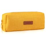 iSuperb Cotton Linen Pencil Case Student Stationery Pouch Bag Office Storage Organizer Coin Pouch Cosmetic Bag