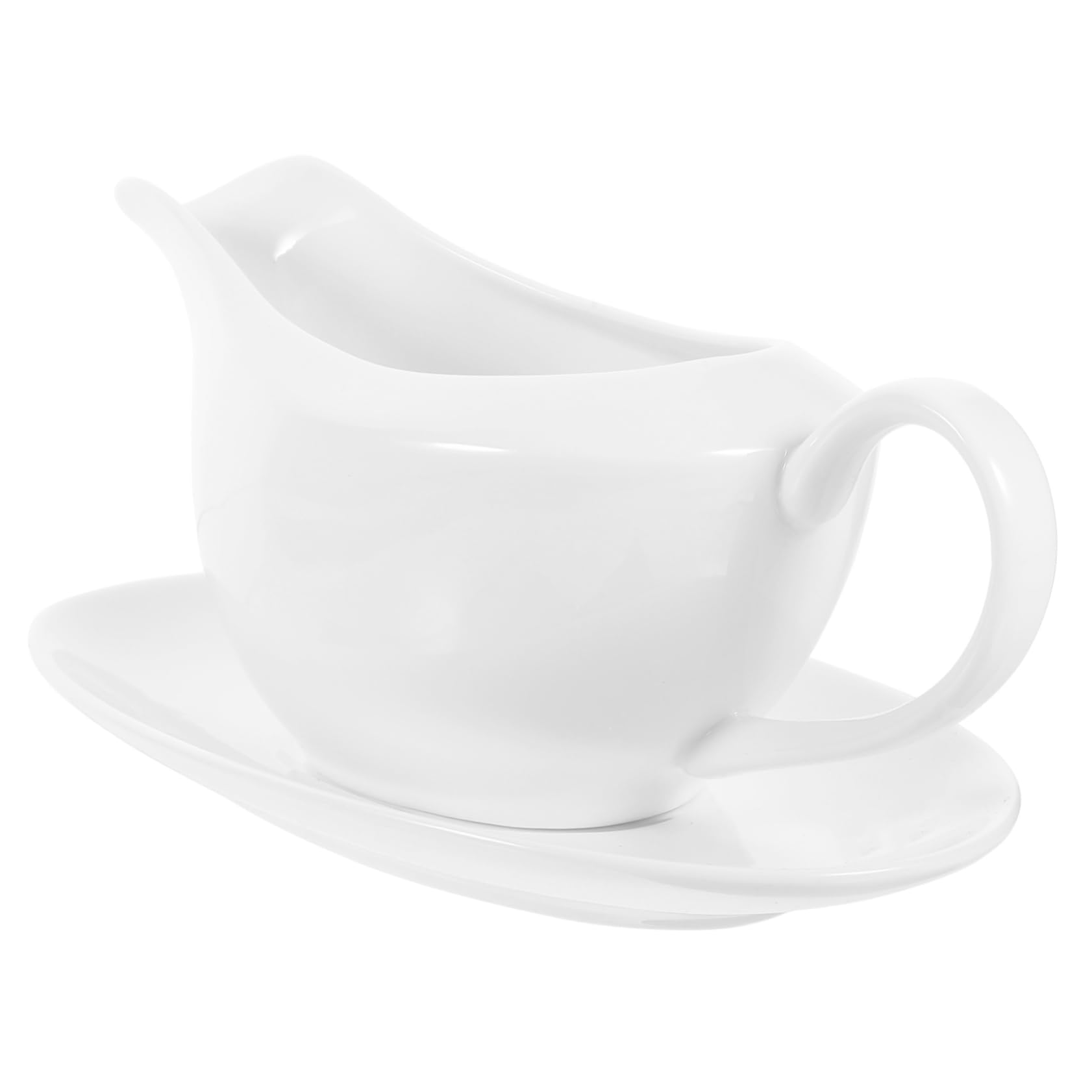 PRETYZOOM Modern Ceramic Sauce Cup 1 Set of Dipping Sauce Cup Seasoning Jar Gravy Pitcher Perfect for Home Restaurant Use