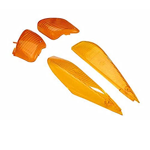 Cabochons clignotant Mbk Booster NG -1998 orange (x4)
