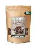Biojoy BIO-Kakaobohnen (500 g), Sorte Criollo aus Peru, roh und ganz, ohne Zuckerzusatz (Theobroma cacao)