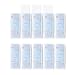 Produktbild SM 10er Set Kalt Warm Kompresse inkl. Vlieshülle - Antibakterielle Gel Kompressen im Set für Mehrfach-Anwendung - 10 Kühlpads mit High Performance Gel für lange Kälte-Wärme Leistung - Made in Germany